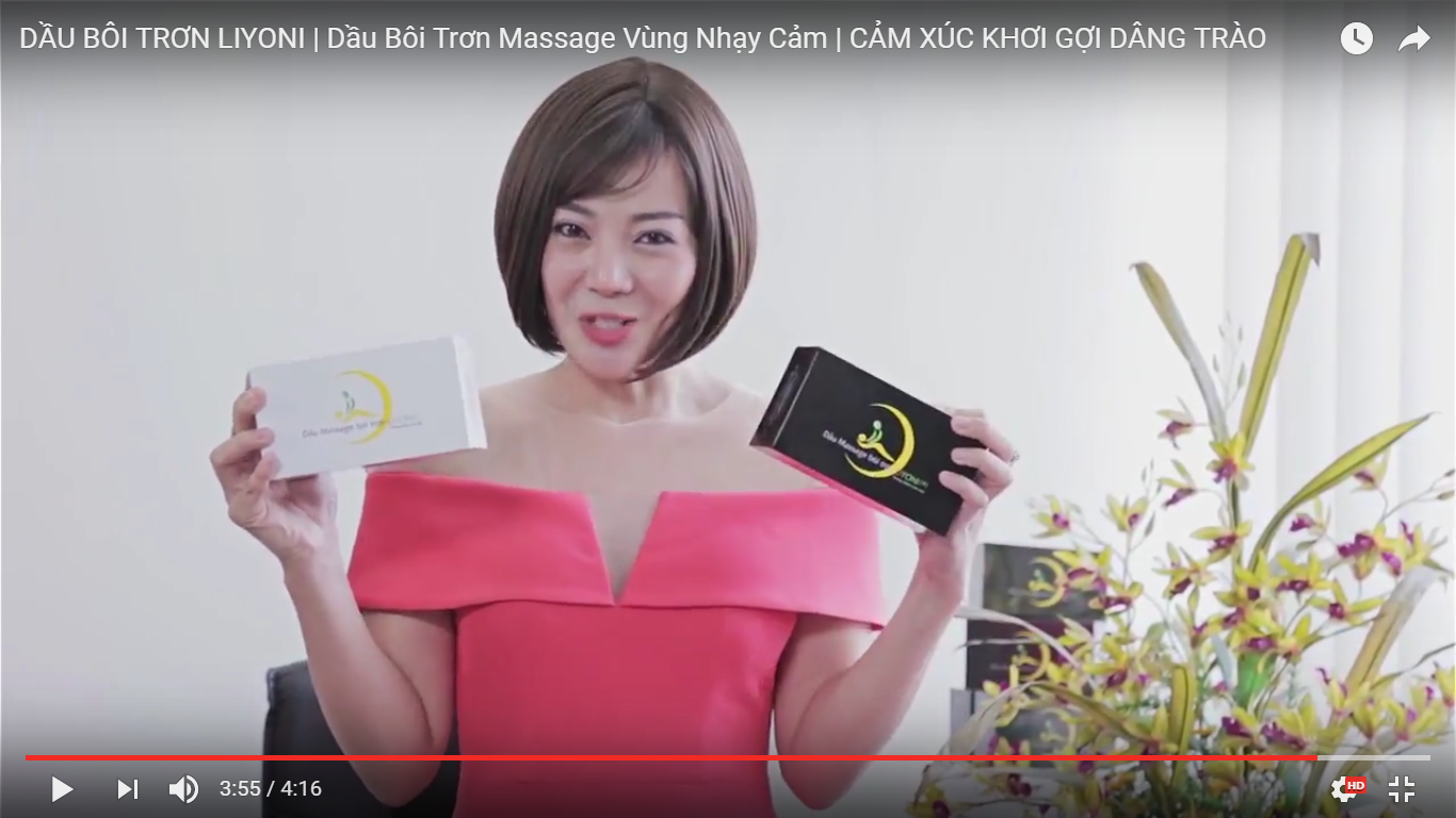 Video Dầu Bôi Trơn Massage LIYONI