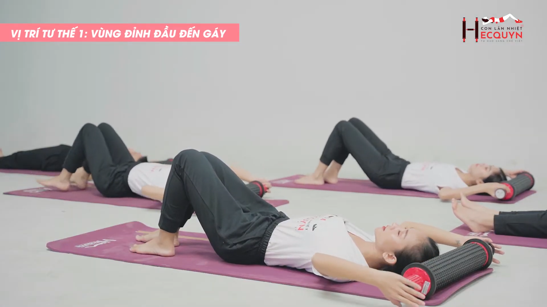 Video bài tập với Con lăn nhiệt Hecquyn chữa Rối loạn tiền đình hiệu quả tại nhà