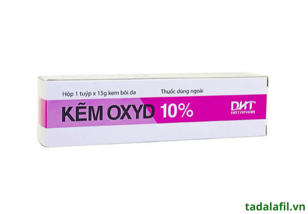 Kem kẽm oxyd 10% có tác dụng gì? Kẽm oxyd có tốt không?