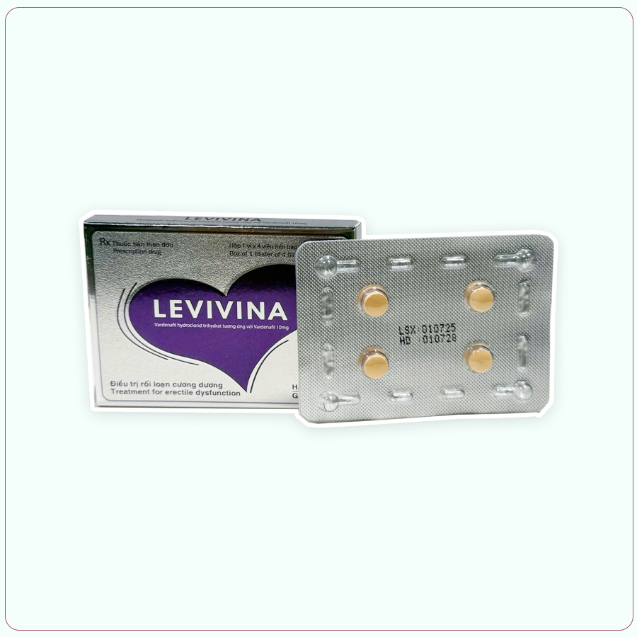 Levivina 10mg - Hộp 4 Viên