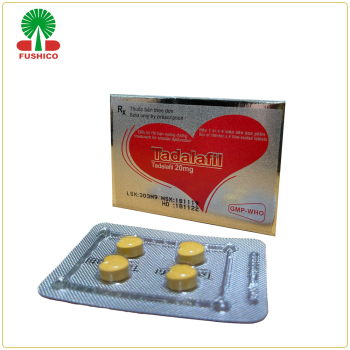 Thuốc Tadalafil 20mg hộp 1 vỉ x 4 viên