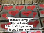 Thuốc Tadalafil 20mg hộp 1 vỉ x 4 viên