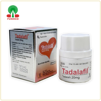 Tadalafil 20mg Lọ 10 viên